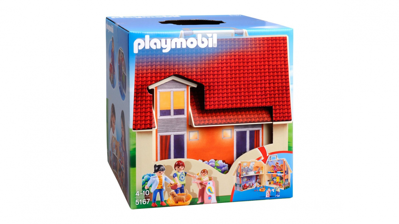 Aufklapp-Spiel-Box "Puppenhaus", Playmobil®Puppenhaus... | Kidsahoi.ch