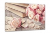 Tableau mural sur toile - Roses rose - disponible sous différentes tailles 1