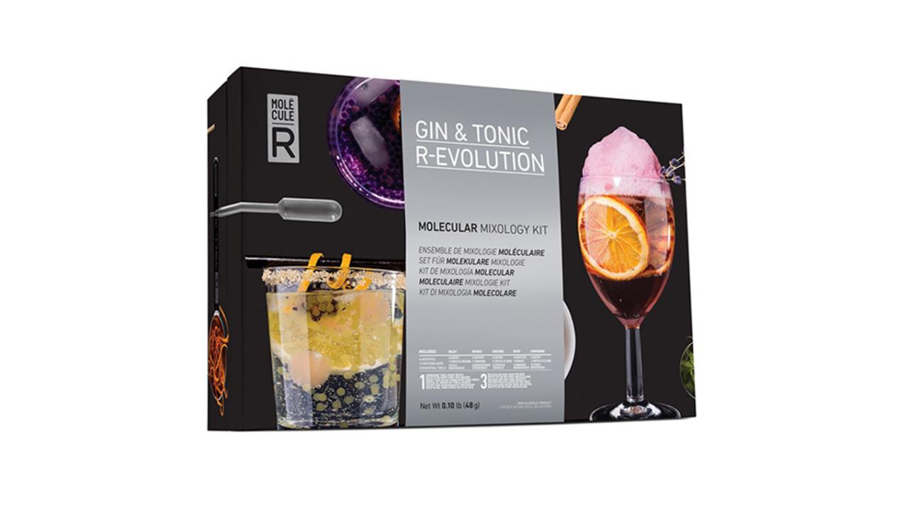 Coffret pour Cocktail - Kit Coffret Gin Fait maison - Coffret