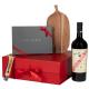  Coffret cadeau de vin, y compris vin rouge Ojo de Agua Malbec, tire-bouchon, planche en bois 