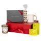 Coffret cadeau brunch, y compris miel, thé, tasse et pâte à tartiner de Gottlieber