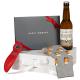 Coffret cadeau de bières, bière, chaussettes, ouvre-bouteille inclus