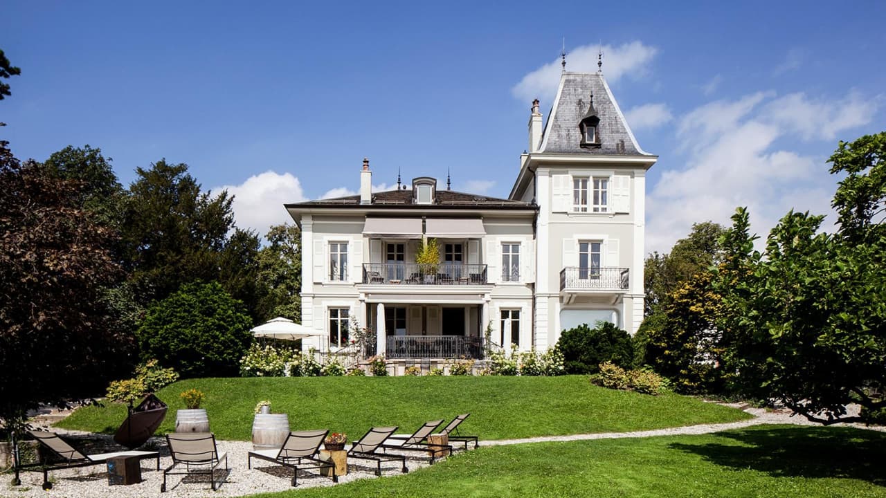 Hôtel de charme au bord du Lac Léman