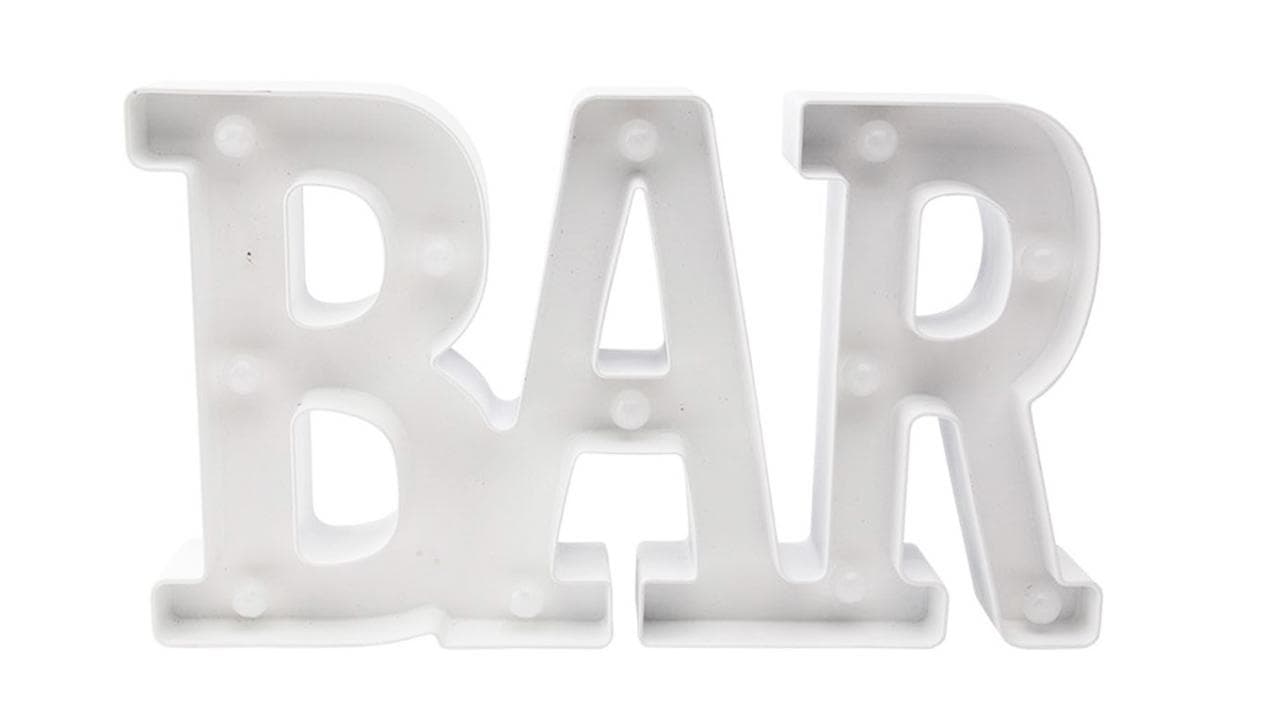 Led Schriftzug Bar Weiss Geschenkparadies Ch