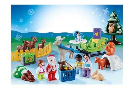 Adventskalender Waldweihnachten 123 Playmobil® Playmobil