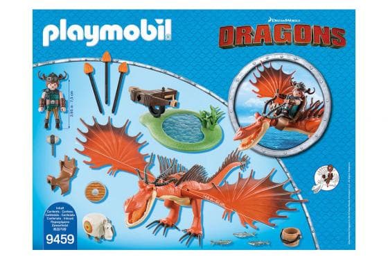 Rotzbakke mit Hakenzahn - Playmobil® Playmobil Dragons 9459 2