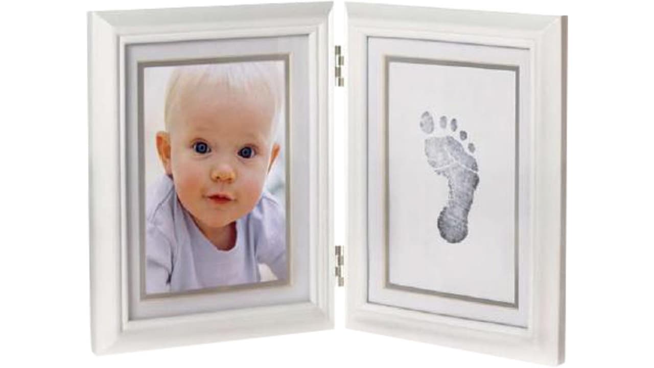 babyprints desktop frame