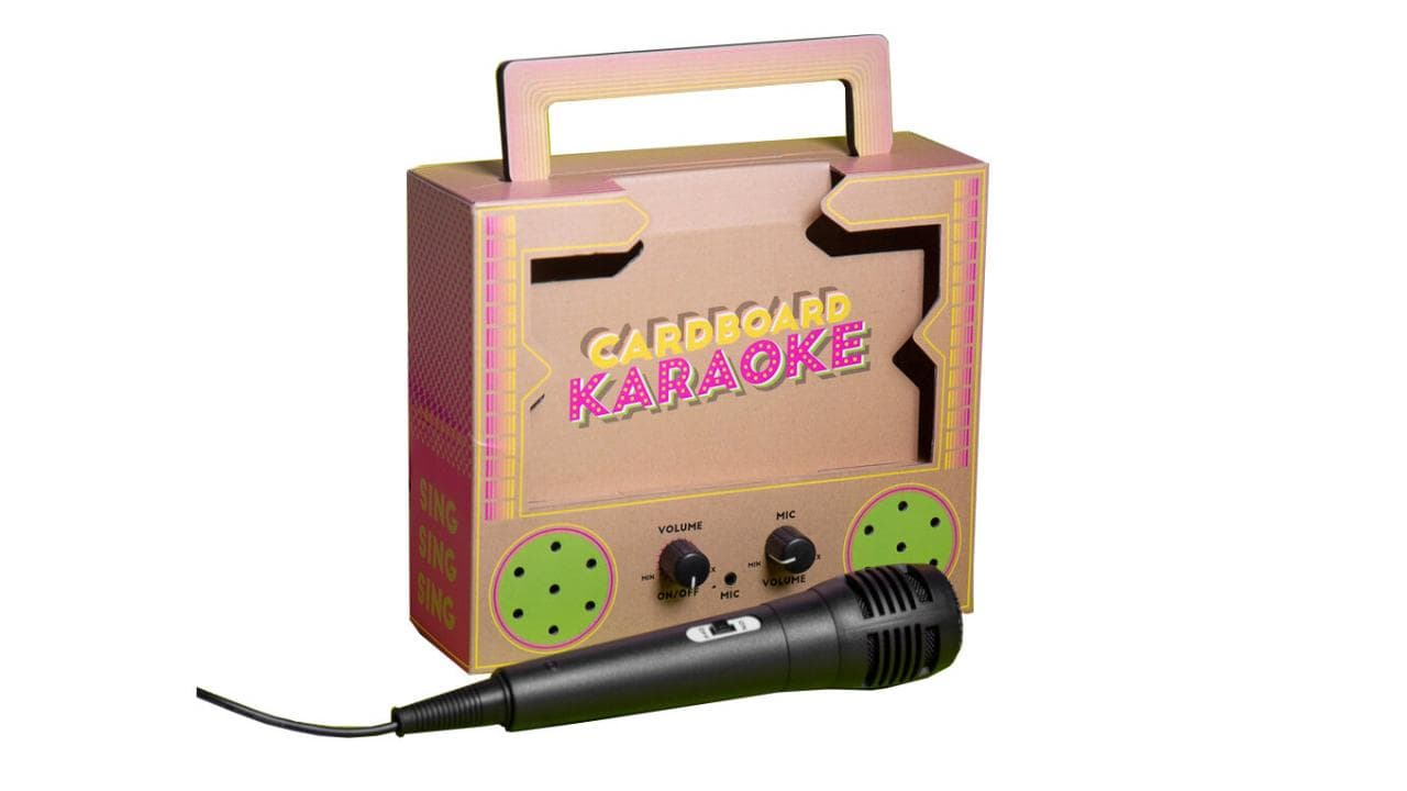 Cardboard Karaoke Karaoke für zu Hause! 1