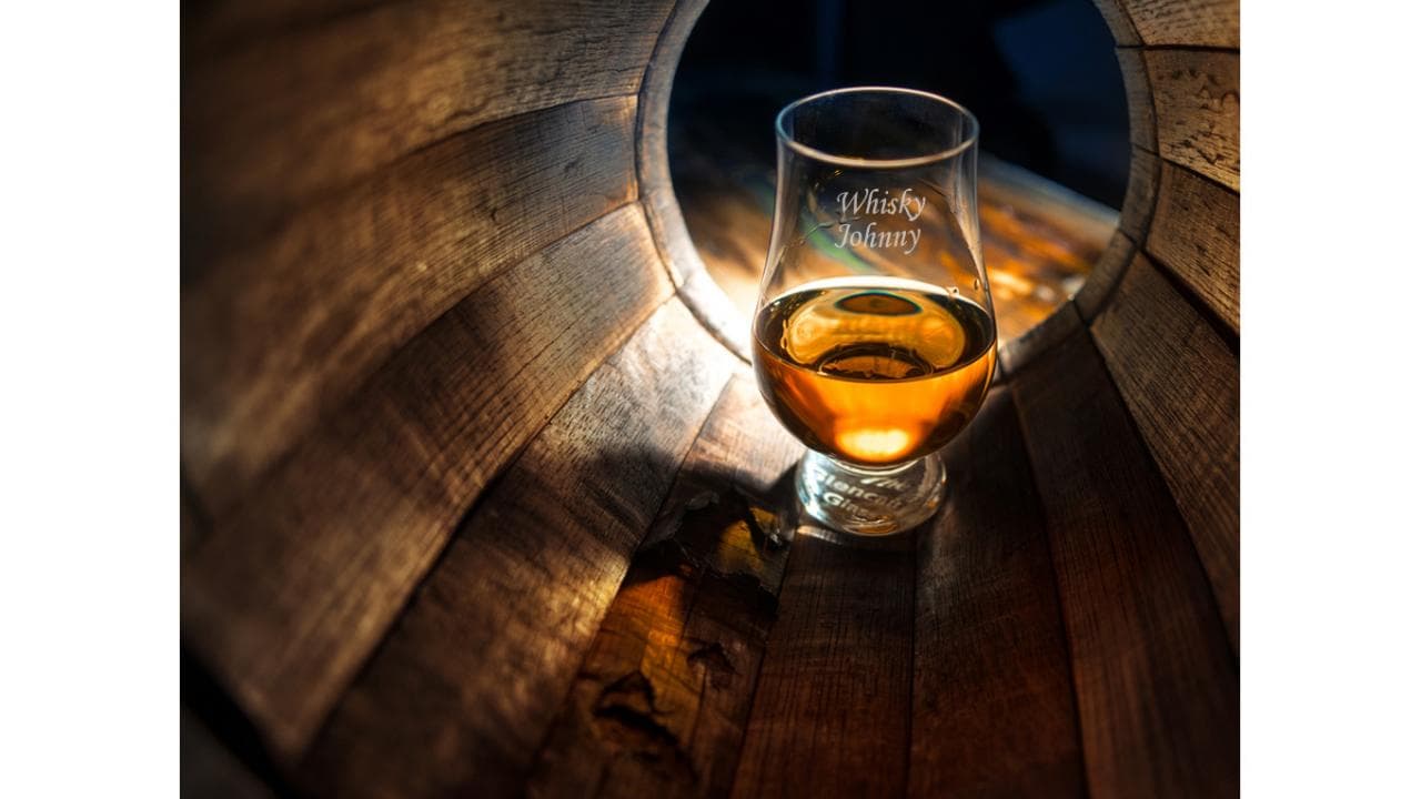 Whiskyglas mit Gravur