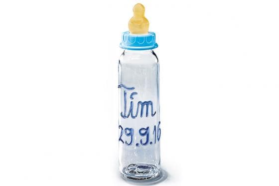 Babyflasche Glas Mit Namen