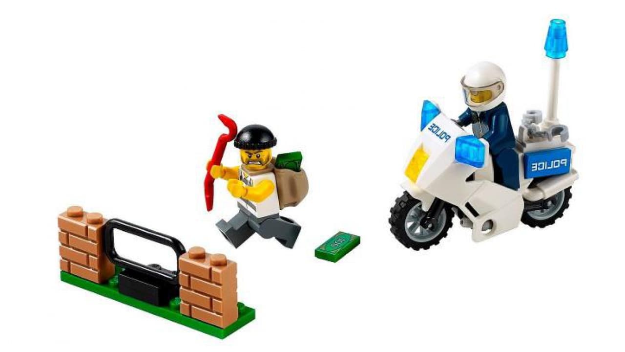 Polizei-Motorrad-Jagd - Lego City 1